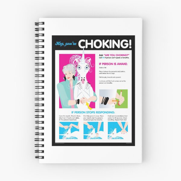 Item preview, Póster de asfixia con Bea Arthur y un unicornio designed and sold by ruralmodernist.