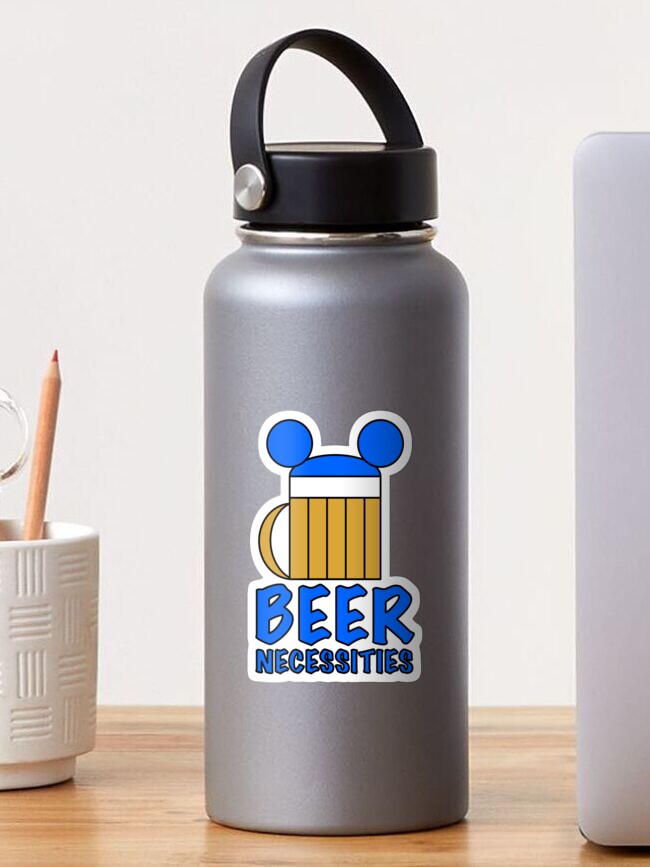 Epcot Drink Around the World - Beer Necessities Sticker for Sale by  ThinkCitron