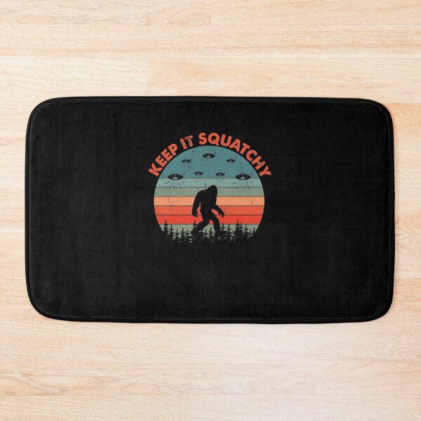 Item preview, Keep It Squatchy Cryptid Vintage Funny Bigfoot UFO Alien designed and sold by ChromanautMerch.