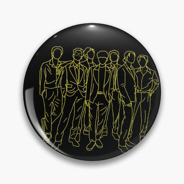 Item preview, Bangtan members designed and sold by Juzzov.