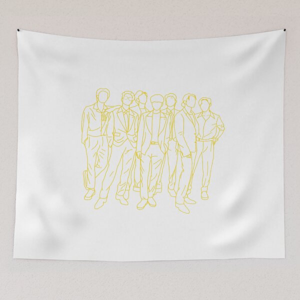 Item preview, Bangtan members designed and sold by Juzzov.