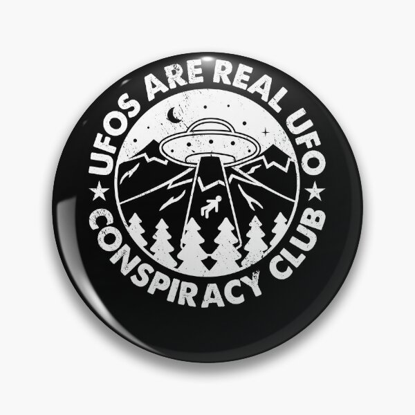 Item preview, UFOs Are Real UFO Conspiracy Club Aliens Stuff Spaceship designed and sold by ChromanautMerch.