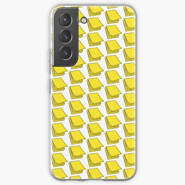 Yellow Post-it Samsung Galaxy Soft Case