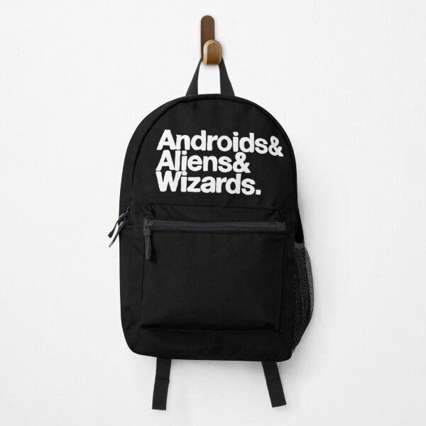 Item preview, the big three, andriods, aliens and wizards designed and sold by RainySundays.