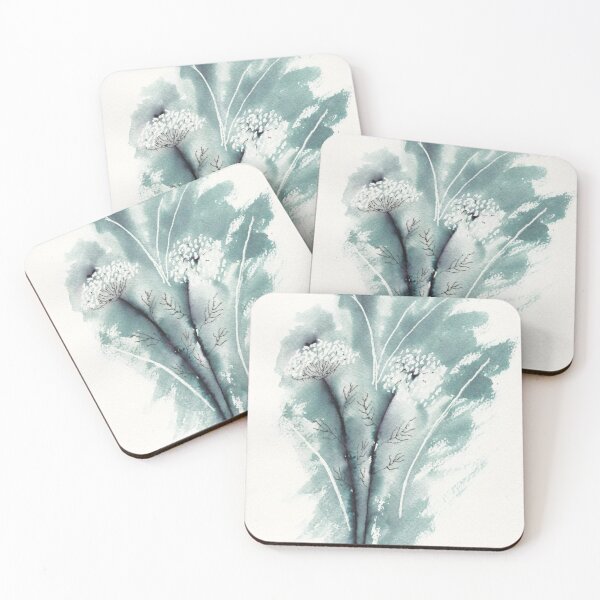 Item preview, Queen Anne's Lace in Ink designed and sold by The Elderberry Blossom.