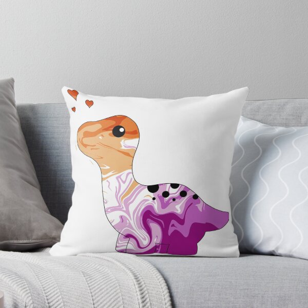 Item preview, Lesbian Pride Dinosaur designed and sold by art-by-vix.