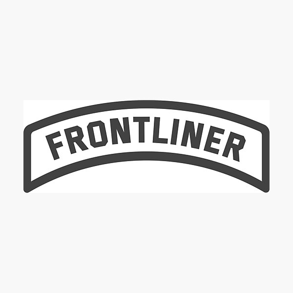 Item preview, Frontliner Tab designed and sold by badgework.