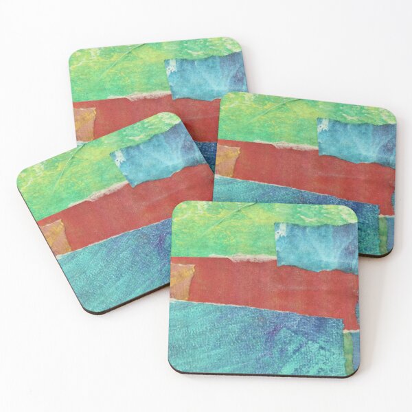 Item preview, A Collage of Abstract Mono Prints designed and sold by mewinkart.