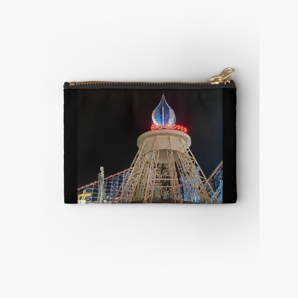 Item preview, The Big Dipper Blackpool pleasure beach at night designed and sold by oliver-chance.