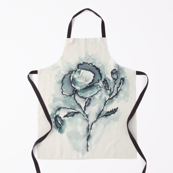 Item preview, Poppy Flower in Ink designed and sold by The Elderberry Blossom.