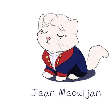 Vorschaubild zum Design Jean Valjean Katze Wortspiel von MellowArtStuff