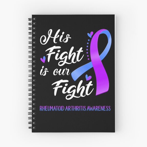 Item preview, His Fight Is Our Fight Rheumatoid Arthritis Awareness designed and sold by hvoid41.