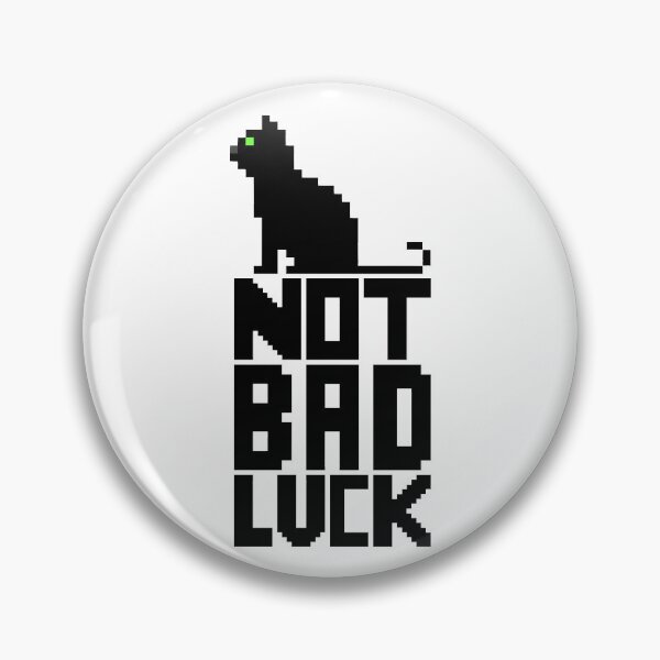 Item preview, Black Cats are Not Bad Luck designed and sold by Sauropsida.