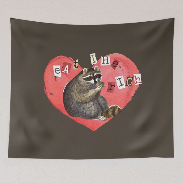 Item preview, Eat Em Raccoon 2 (brown) designed and sold by art-by-gui.