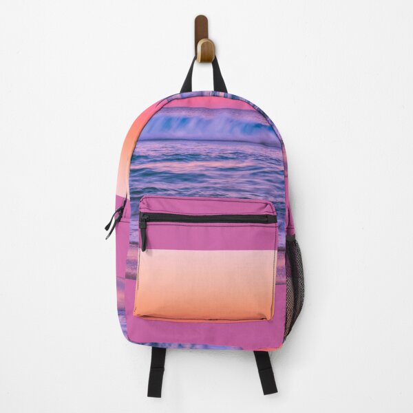 Item preview, OCEAN BEACH BEAUTIFUL SUNSET ORANGE PURPLE, OCEAN BREEZE, ART designed and sold by happiness1000.