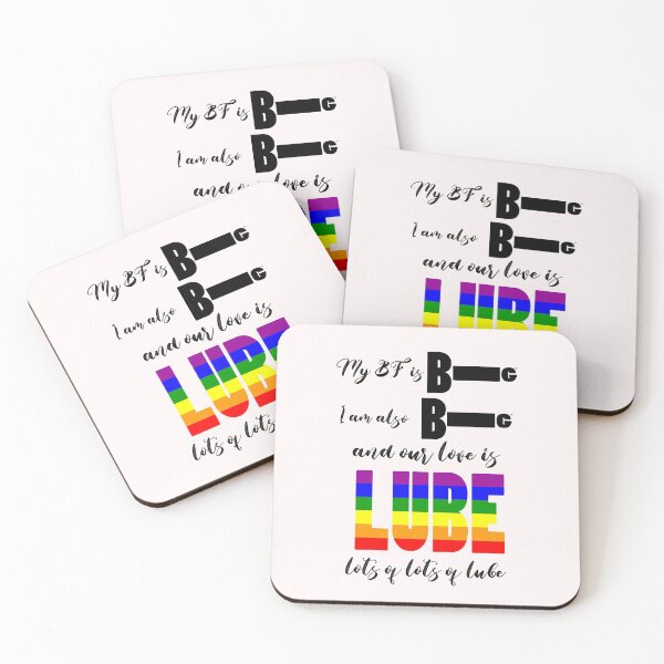 Item preview, V7 - WE ARE BOTH GAY AND BIG AND OUR LOVE IS LUBE, LOTS OF LOTS OF LUBE designed and sold by PotentiaImo.