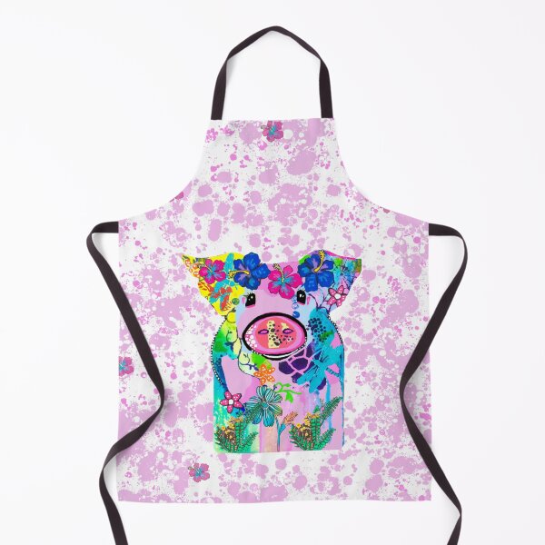 Item preview, Colourful Pig Art Pattern designed and sold by Tracey Bartlett.