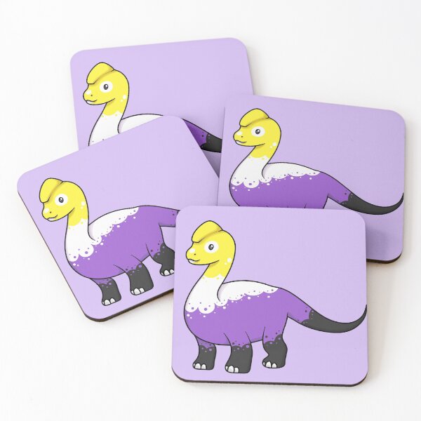 Item preview, Pride Dinosaurs - Non-Binary Brachiosaurus designed and sold by Floramisu.