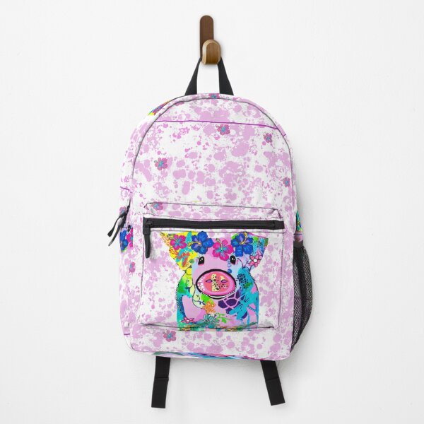 Item preview, Colourful Pig Art Pattern designed and sold by Tracey Bartlett.