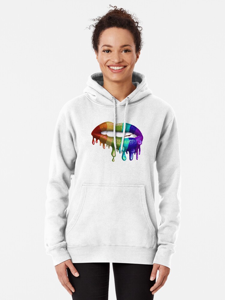 Dripping rainbow sale hoodie