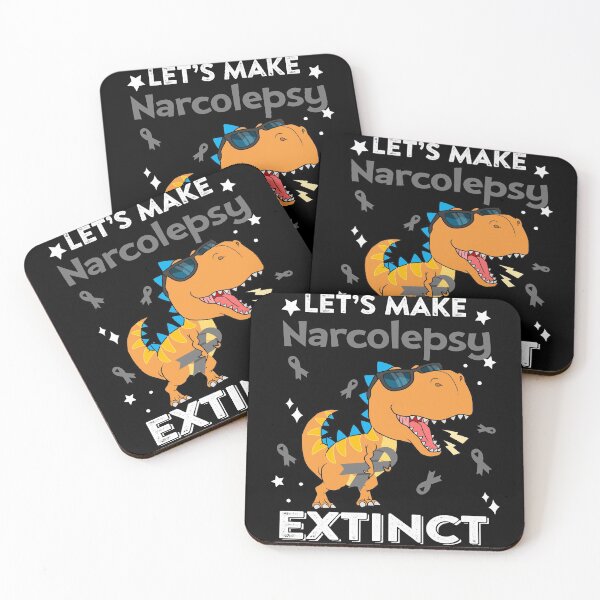 Item preview, Let's Make Narcolepsy Extinct Narcolepsy Warrior Gift designed and sold by Sabfit.