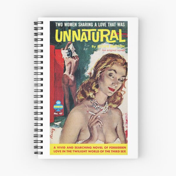 Item preview, Unnatural Paperback Cover 1960 designed and sold by Mid-Century Pretty.