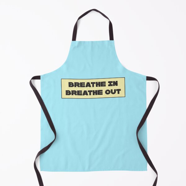 Item preview, BREATHE IN, BREATHE OUT / pastel yellow. designed and sold by marina ralston.
