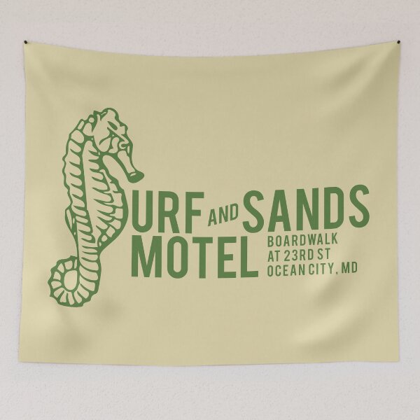 Item preview, Surf And Sands Motel, Ocean City, MD designed and sold by TeeArcade84.