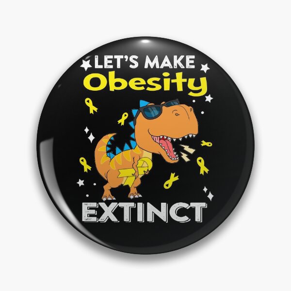 Item preview, Let's Make Obesity Extinct Obesity Warrior Gift designed and sold by Sabfit.