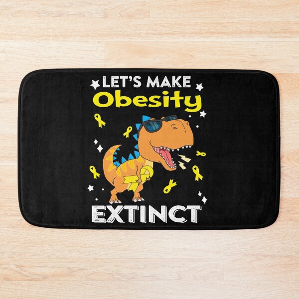 Item preview, Let's Make Obesity Extinct Obesity Warrior Gift designed and sold by Sabfit.