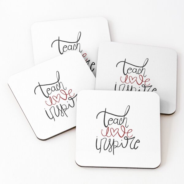 Item preview, Teach Love Inspire Design | Teacher Designs | Educator Designs designed and sold by SomeCandC.