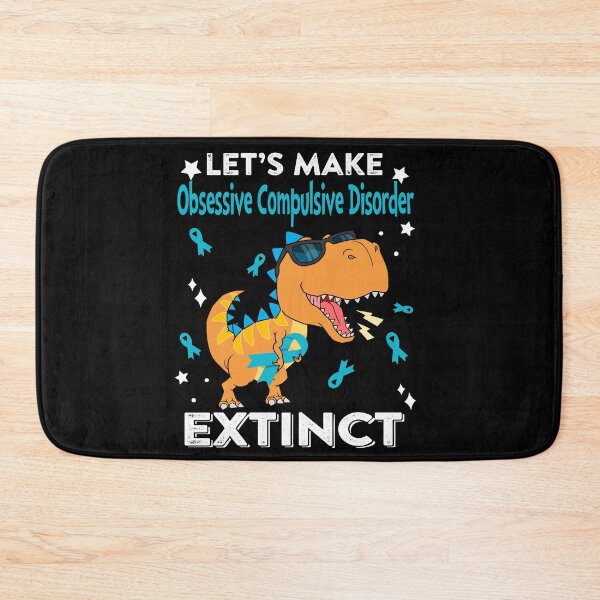 Item preview, Let's Make Obsessive Compulsive Disorder Extinct Obsessive Compulsive Disorder Warrior Gift designed and sold by Sabfit.