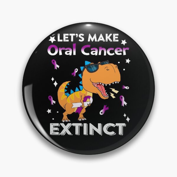 Item preview, Let's Make Oral Cancer Extinct Oral Cancer Warrior Gift designed and sold by Sabfit.