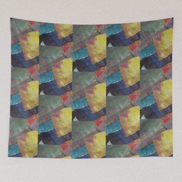 Item preview, A Collage of Abstract Mono Prints designed and sold by mewinkart.