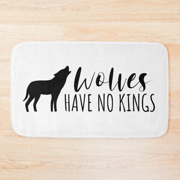 Item preview, Wolves have no kings designed and sold by tomovethestars.
