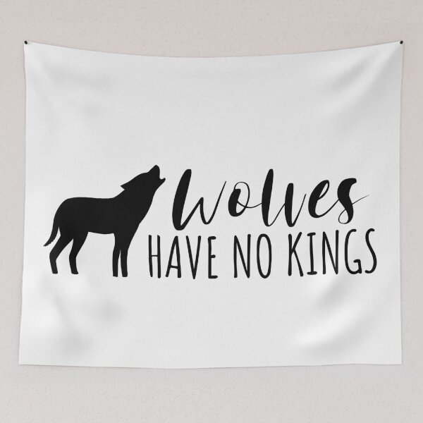 Item preview, Wolves have no kings designed and sold by tomovethestars.
