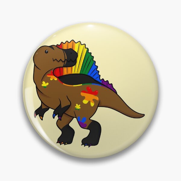 Artikelvorschau, Stolz Dinosaurier - LGBTQ+ Spinosaurier entworfen und verkauft von Floramisu.