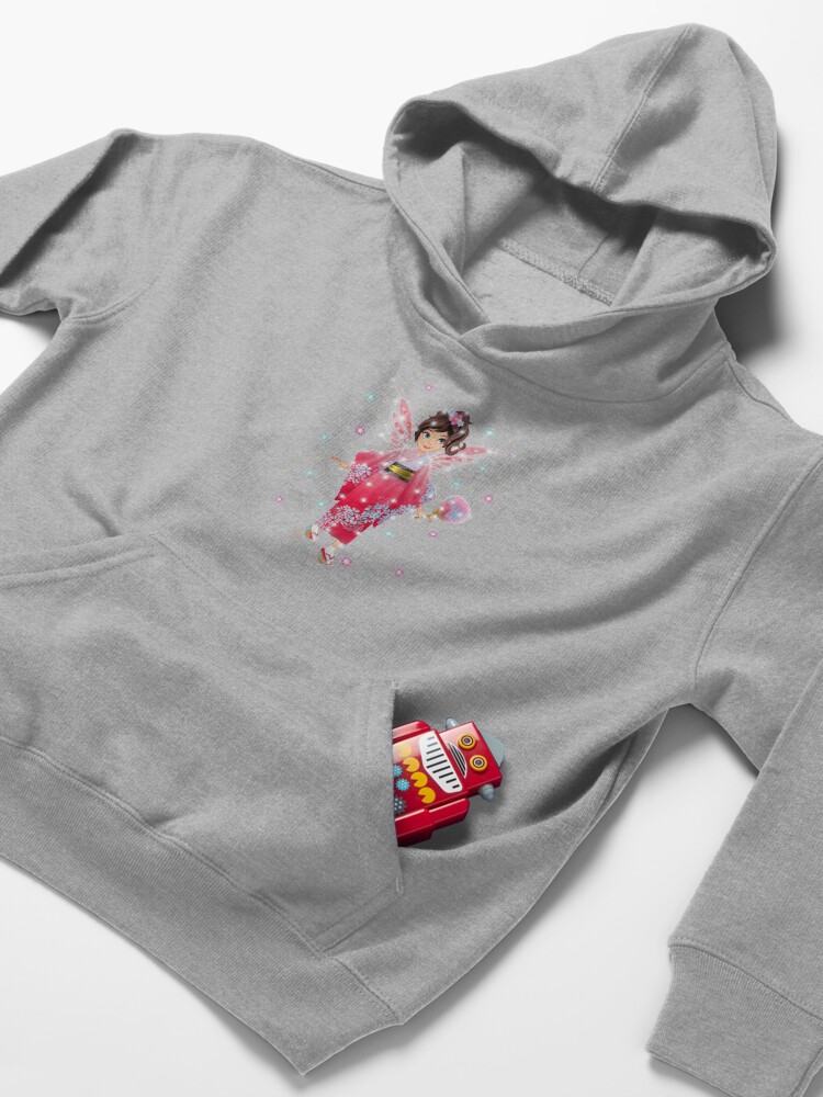 Alternate view of Iaada the International Fairy – Japanese™ Kids Pullover Hoodie