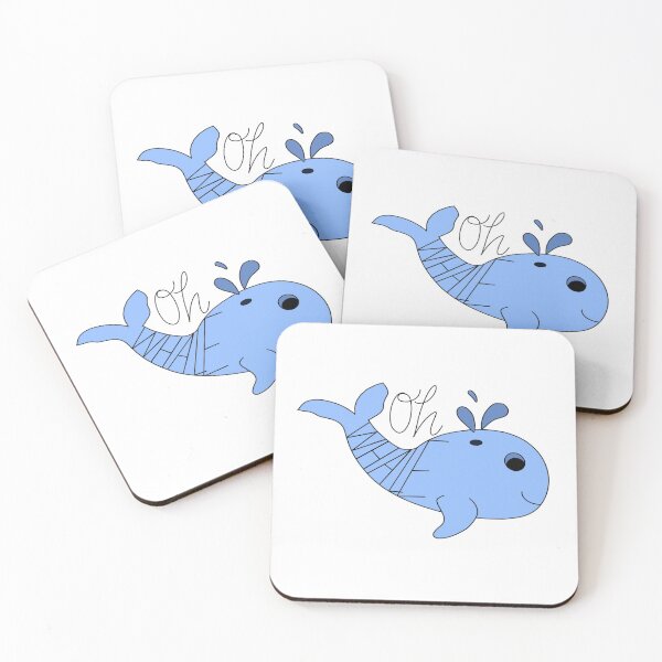 Item preview, Oh Whale Pun Design | Punny Designs | Animal Designs | Funny Designs designed and sold by SomeCandC.