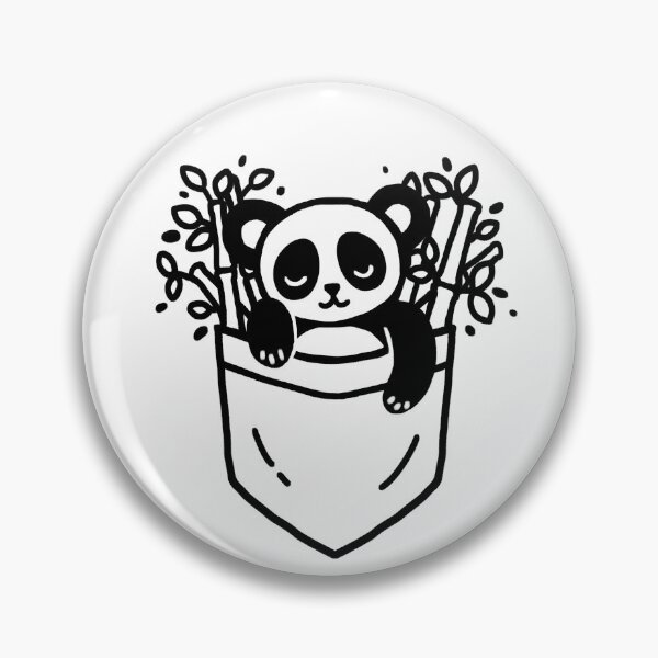 Item preview, Cute Panda in the pocket designed and sold by alexkaczmarekk.