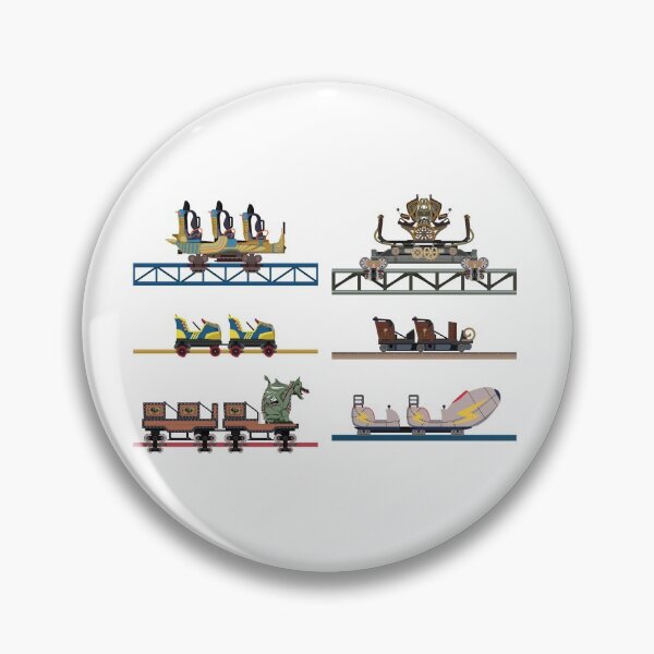 Item preview, Plopsaland De Panne Coaster Cars Design designed and sold by CoasterMerch.