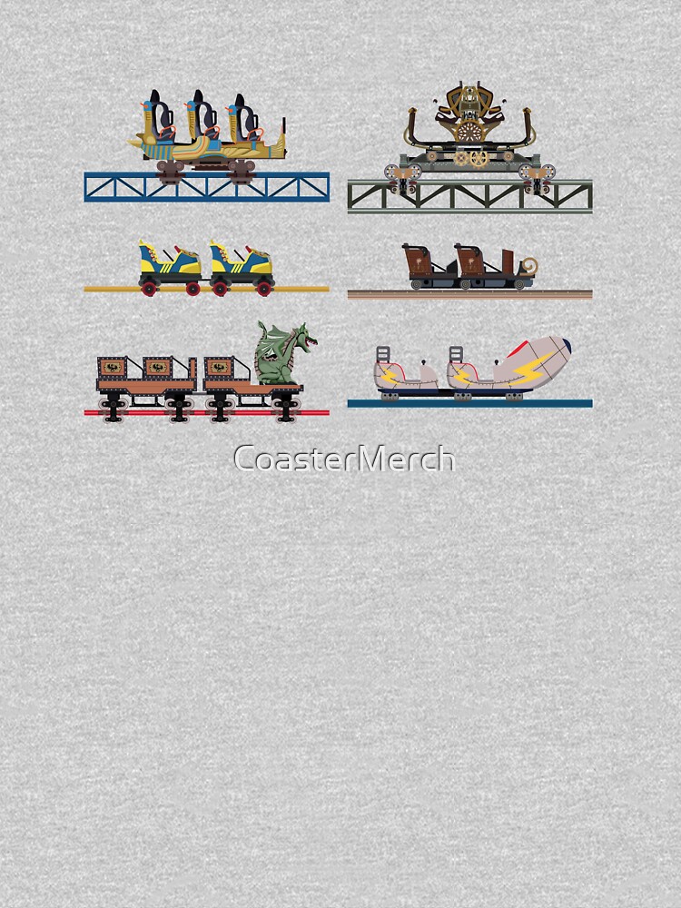 Plopsaland De Panne Coaster Cars Design by CoasterMerch