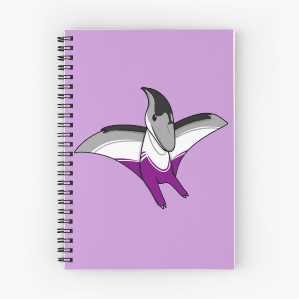 Item preview, Pride Dinosaurs - Ace Pterodactyl designed and sold by Floramisu.