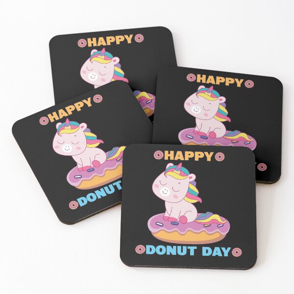 Item preview, Happy Donut Day 2021 Cute unicorn designed and sold by thiag-o.