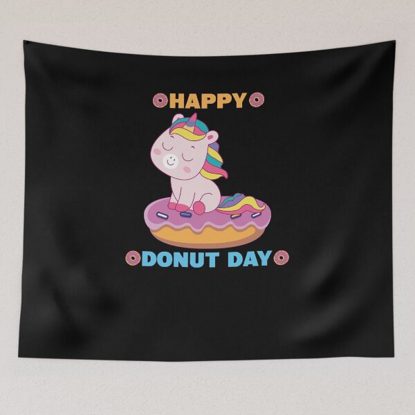 Item preview, Happy Donut Day 2021 Cute unicorn designed and sold by thiag-o.