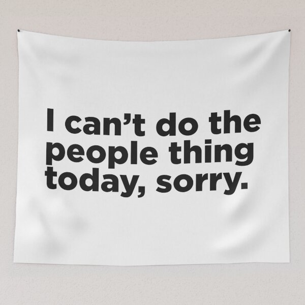 Item preview, Can't Do The People Thing designed and sold by Memefy.