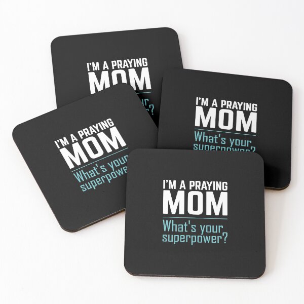Item preview, I'm a Praying Mom - What's Your Superpower? designed and sold by Torah-Tees.