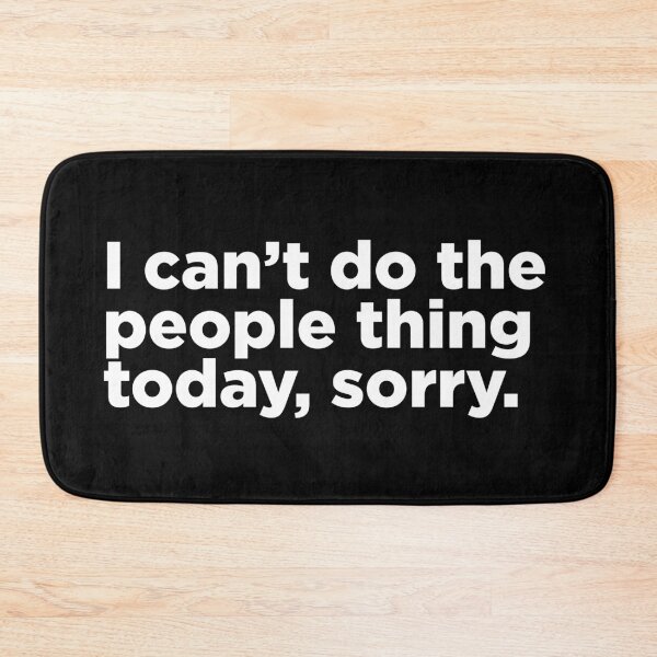Item preview, Can't Do The People Thing 2 designed and sold by Memefy.