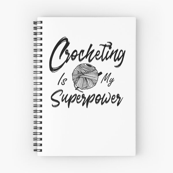 Item preview, Crocheting is my Superpower designed and sold by cfspider.