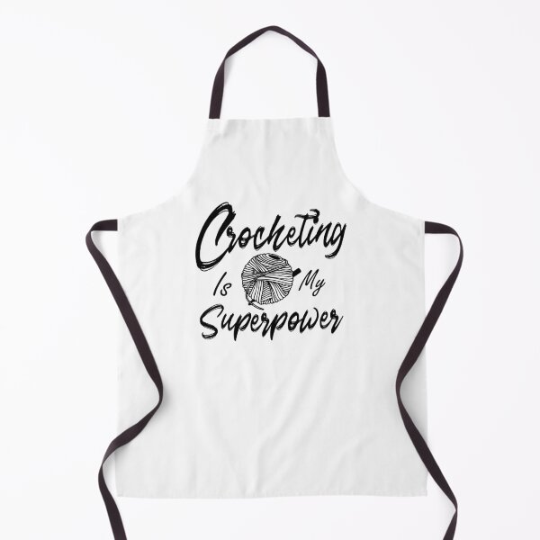 Item preview, Crocheting is my Superpower designed and sold by cfspider.